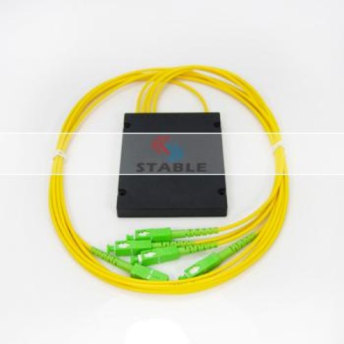 Sc optical fiber coupler/splitter 1x4